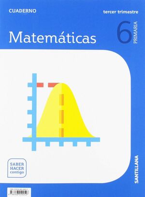 Matemáticas, Cuaderno, 6 Primaria, Tercer Trimestre, Saber Hacer Contigo