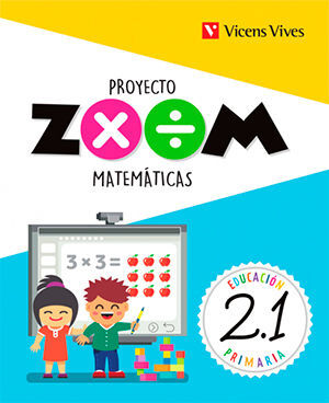 Matematicas 2 Primaria Proyecyo Zoom 3 Trimestres con Kit de Material Manipulable