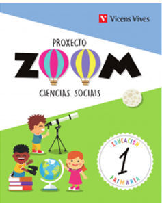 Ciencias Sociais 1 Primaria Galicia con Caderno Benvida Proxecto Zoom