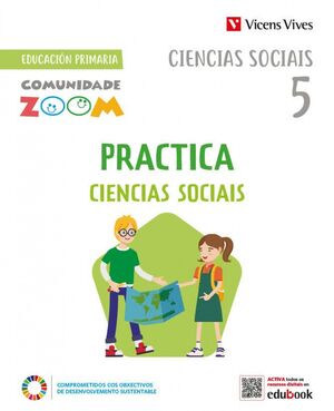 Caderno Ciencias Sociais 5ºPrimaria. Comunidade Zoom. Galicia 2022