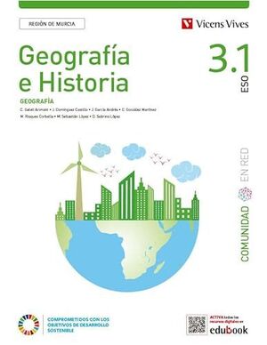 Geografía e Historia 3ºEso. Bimestral. Comunidad en Red. Murcia 2022