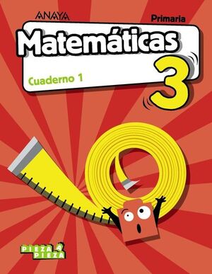 Matemáticas, 3 Primaria, Cuaderno 1