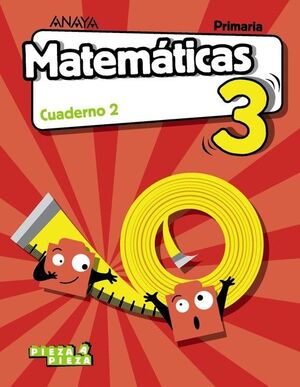 Matemáticas, Cuaderno 2, 3º Educación Primaria