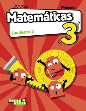 Matemáticas, Cuaderno 3, 3º Educación Primaria