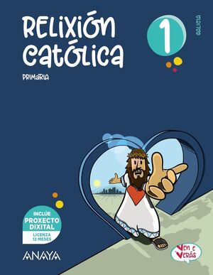 Relixión Católica 1ºPrimaria. Ven e Verás. Galicia 2022