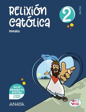 Relixión Católica 2ºPrimaria. Ven e Verás. Galicia 2022