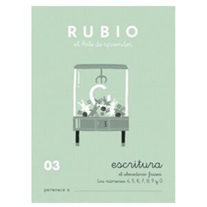 Cuaderno Rubio Escritura 03 A5