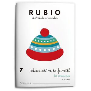 Cuaderno Rubio A5 Educacion Infantil Nº 7