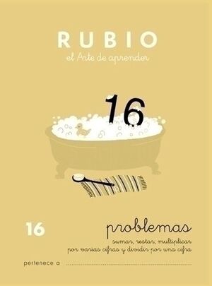 Cuaderno Rubio A5 Problemas Nº 16