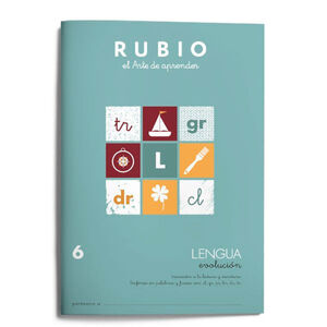 Cuaderno Rubio A4 Evolucion Lengua 6