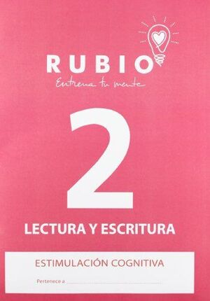 Cuaderno Rubio A4 Estimulacion Cognitiva Lectura 2