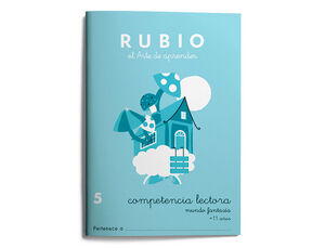 Cuaderno Rubio A4 Competencia Lectora 5 Mundo Fantasia