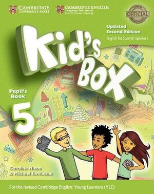 Kid's Box 5 Primary Pupil's Book With Home Booklet 2 Updated Spanish Edition 2017