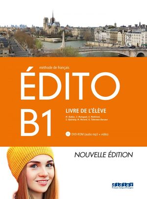 Edito B1 Eleve+Dvd Rom Ed. 18