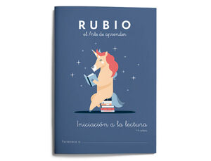 Cuaderno Rubio Iniciacion a la Lectura + 4 Años