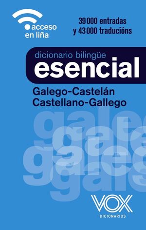 Diccionario Esencial Galego-Castelán, Castellano-Gallego