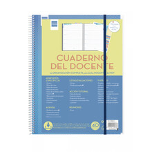 Cuaderno Agenda Finocam Docente Semana Vista 230X310