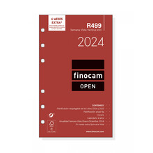 Recambio Anual Finocam Open 1000 Semana Vista Vertical R1099 2024